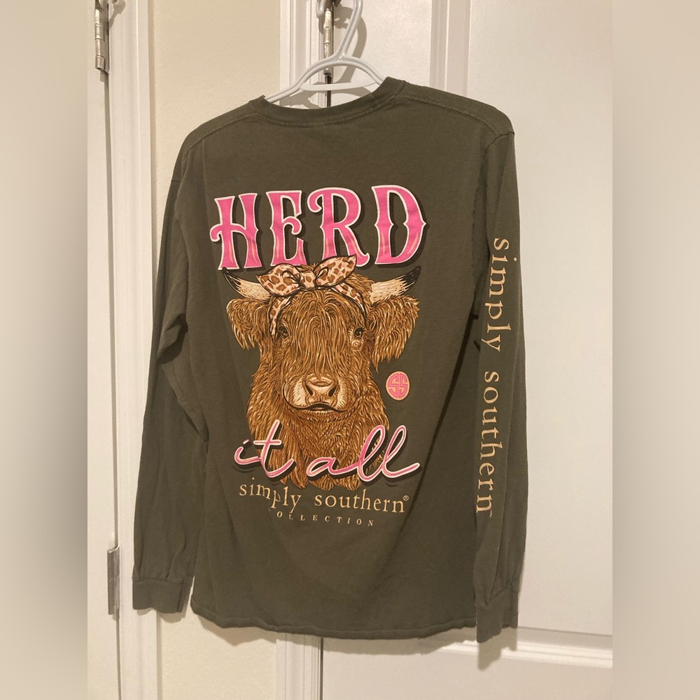 “Herd it all” Simply Southern top